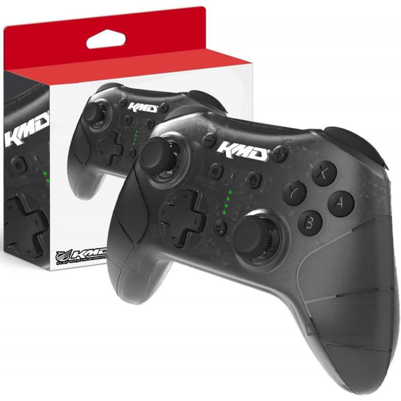 KMD Wireless Pro Controller for Nintendo Switch (Black)