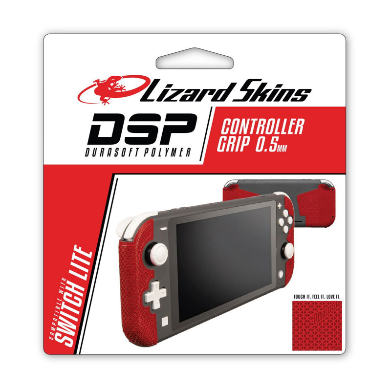 Lizard Skins DSP Controller Grip for Nintendo Switch Lite (Crimson Red)