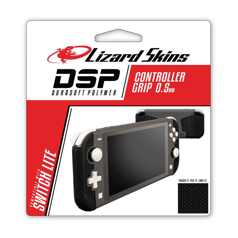 Lizard Skins DSP Controller Grip for Nintendo Switch Lite (Jet Black)