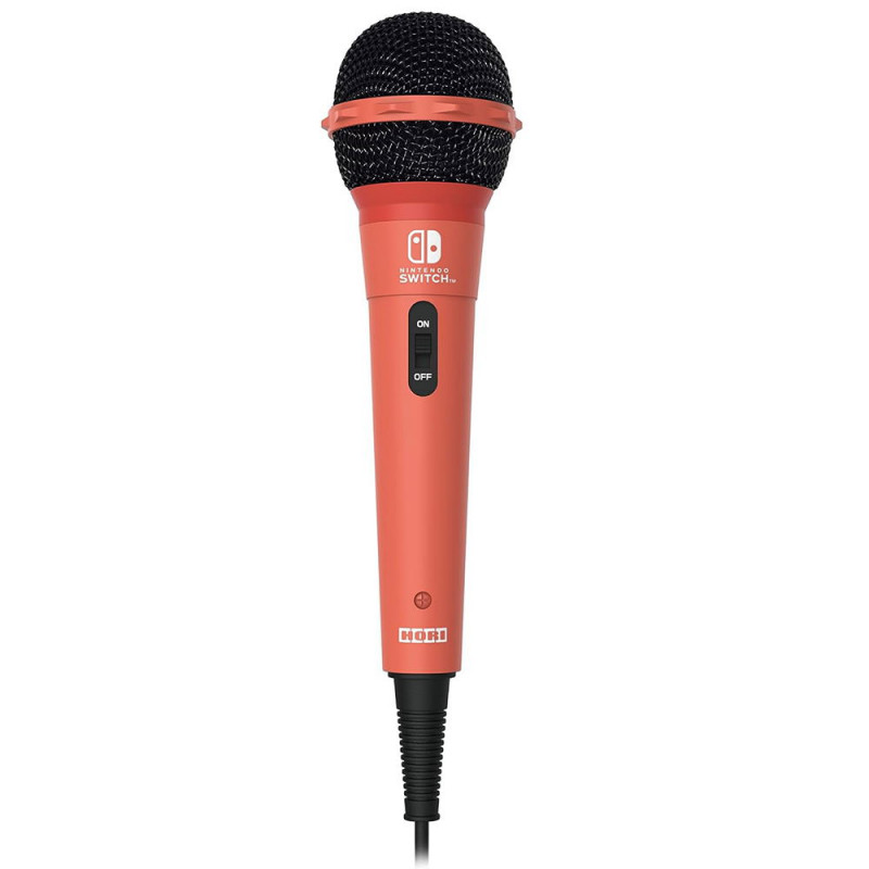 Karaoke Microphone for Nintendo Switch (Red)