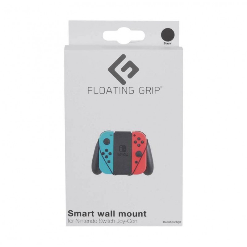 FLOATING GRIP Smart Wall Mount for Nintendo Switch Joy-Con (Blue / Red)