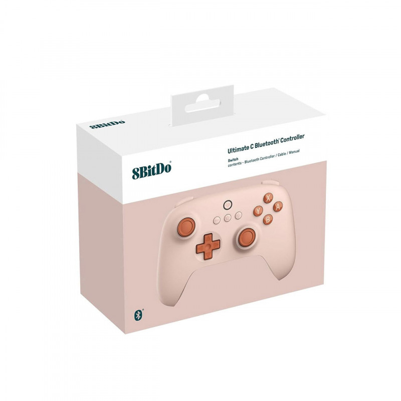 8BitDo Ultimate C Bluetooth Controller for Nintendo Switch (Orange)