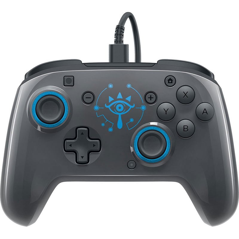 Faceoff Deluxe Wired Pro Controller for Nintendo Switch Zelda Breath of the Wild