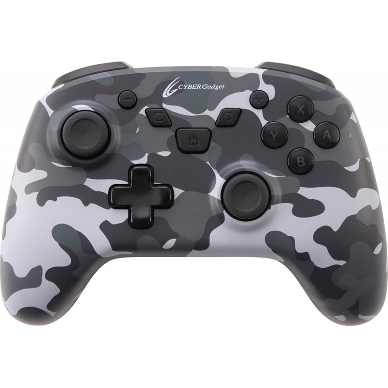 CYBER?Gaming Wireless Controller HG Smart for Nintendo Switch (Camouflage Gray)