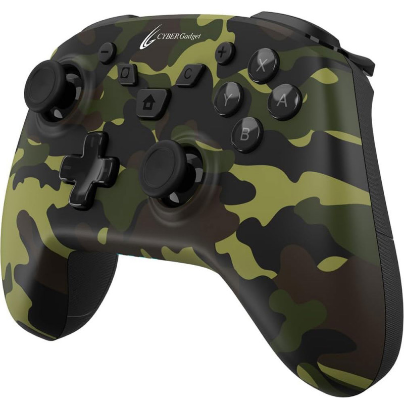 CYBER?Gaming Wireless Controller HG Smart for Nintendo Switch (Camouflage Green)