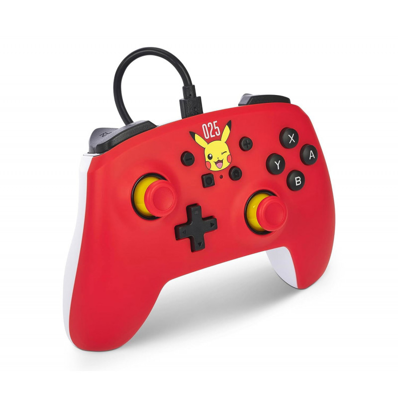 PowerA Wired Controller for Nintendo Switch (Laughing Pikachu)