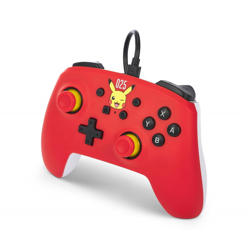 PowerA Wired Controller for Nintendo Switch (Laughing Pikachu)