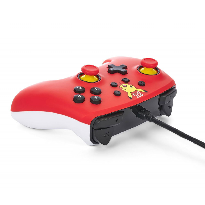 PowerA Wired Controller for Nintendo Switch (Laughing Pikachu)