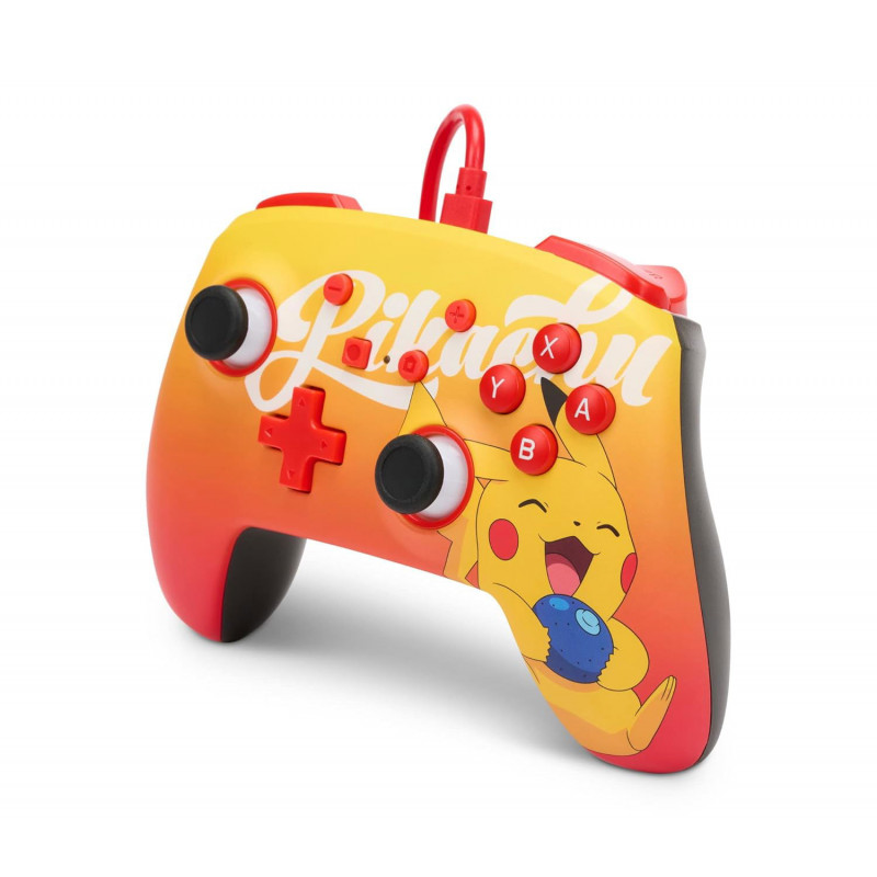 PowerA Wired Controller for Nintendo Switch ( Oran Berry Pikachu)