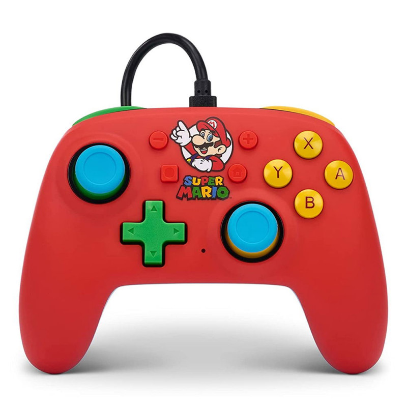 PowerA Nano Wired Controller for Nintendo Switch (Mario Medley)