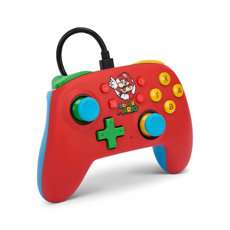 PowerA Nano Wired Controller for Nintendo Switch (Mario Medley)