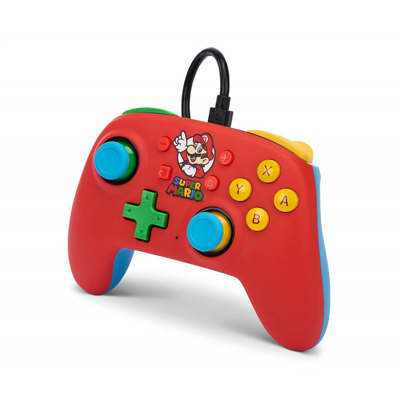 PowerA Nano Wired Controller for Nintendo Switch (Mario Medley)