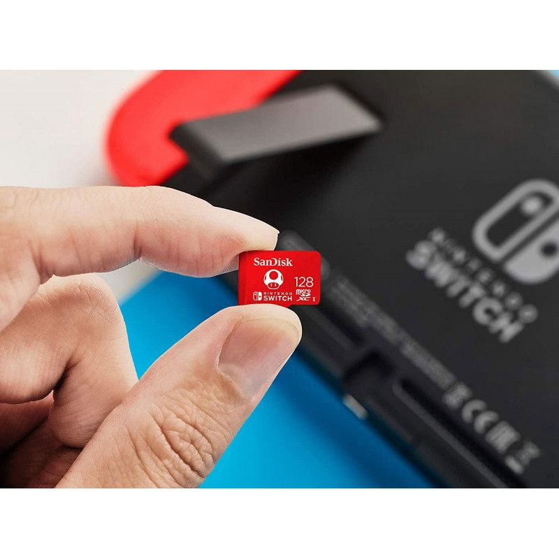 SanDisk Nintendo Switch R100/W90 microSDXC 128GB, UHS-I U3, Class 10