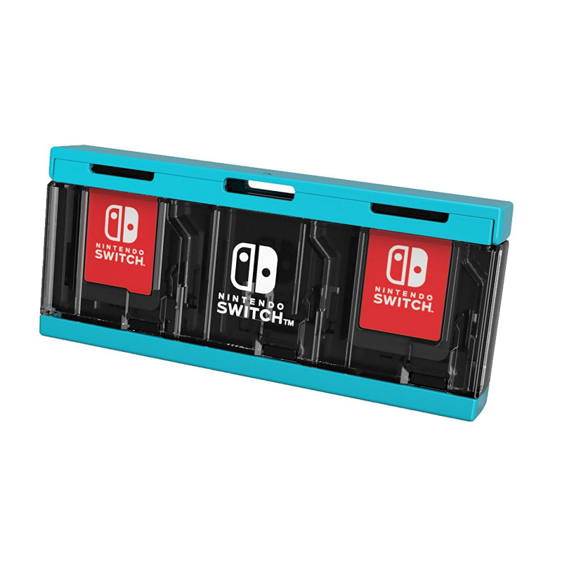 Push Card Case 6 for Nintendo Switch (Neon Red)