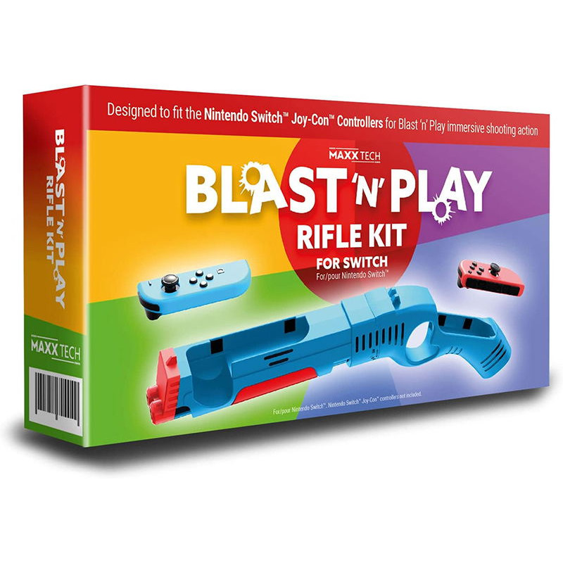 Maxx Tech Blast ‘n’ Play Rifle Kit For Switch