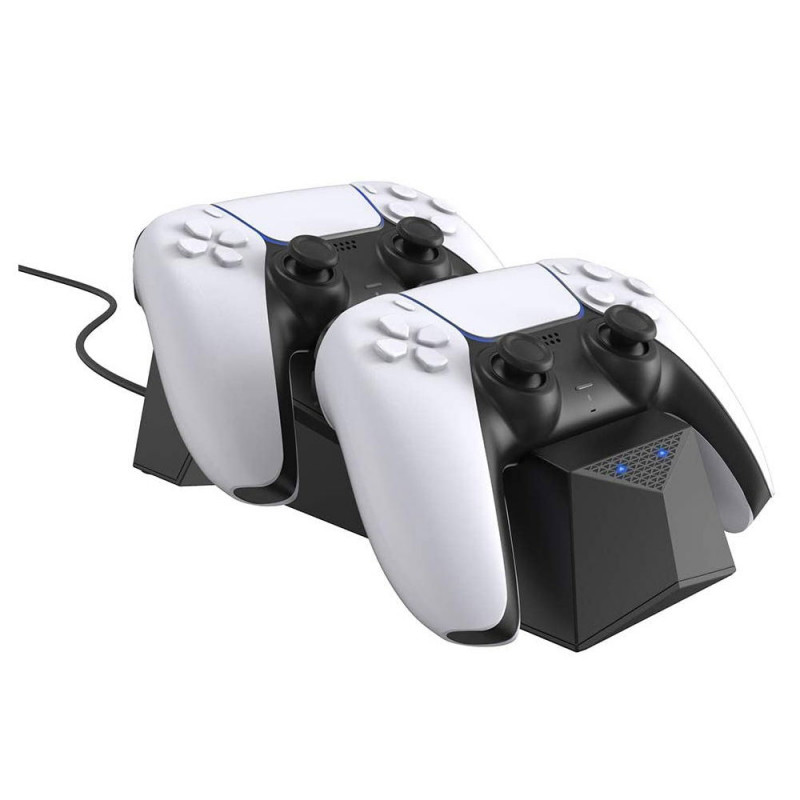 CYBER?Controller Stand for PlayStation 5 (Double) [Black]