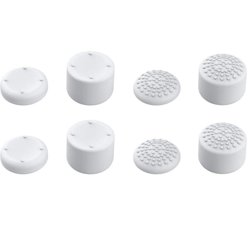 CYBER?Analog Stick Cover for PlayStation 5 (8 pcs) [White]