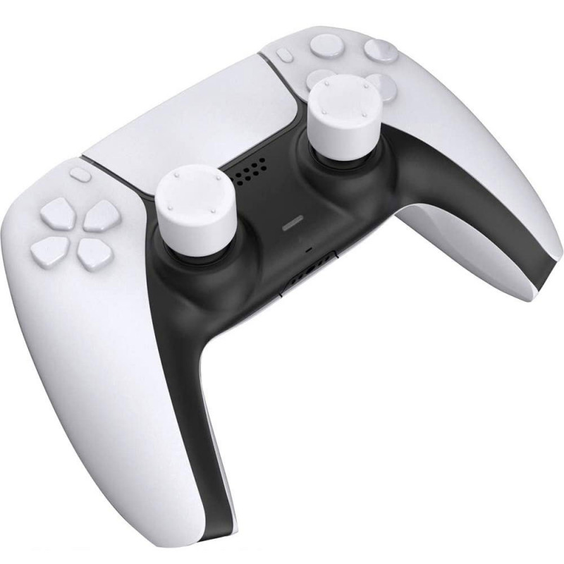 CYBER?Analog Stick Cover for PlayStation 5 (8 pcs) [White]