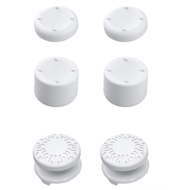 CYBER?Analog Stick Cover & Assist Stick Set for PlayStation 5 [White]