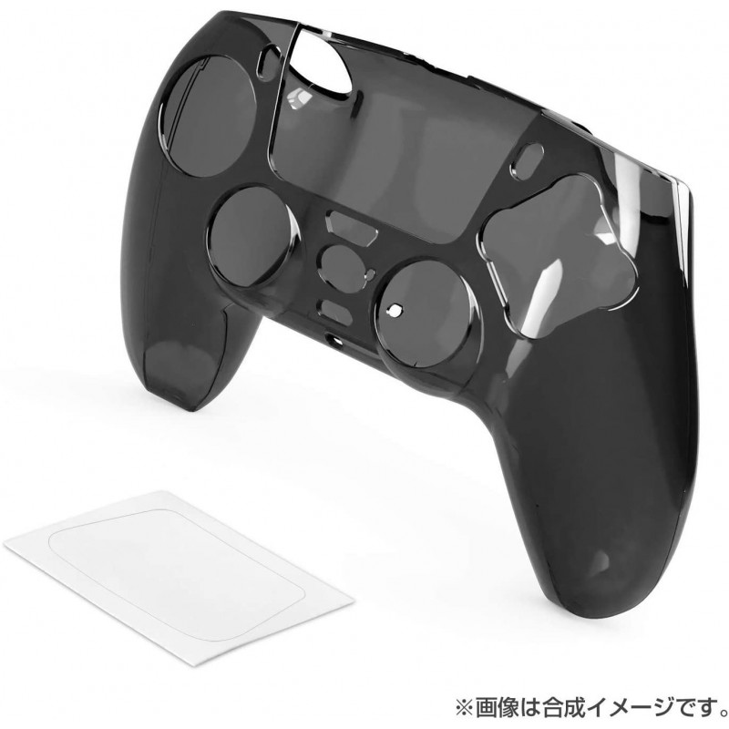 Crystal Cover for PlayStation 5 (Clear Black)