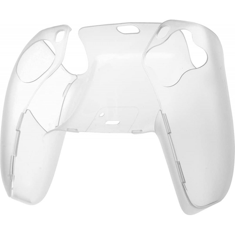 CYBER?Controller Protective Cover FacePro for PlayStation 5 (Clear White)