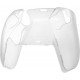 CYBER?Controller Protective Cover FacePro for PlayStation 5 (Clear White)