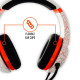 Stealth XP-Metallic Abstract Edition Gaming Headset (Orange / White)