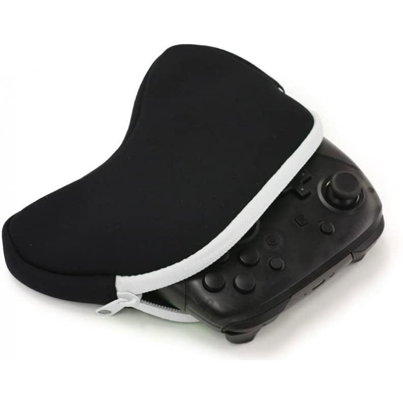 Controller Storage Pouch for PS5 / PS4 / Switch / Xbox (Black x White)