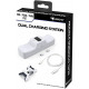 Dual Charging Station for DualSense Wireless Controller (White)