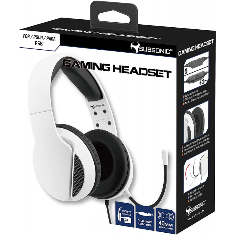 Subsonic Gaming Headset for PlayStation 5