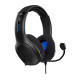 ?PDP LVL50 Wired Stereo Gaming Headset for PlayStation 5 / PlayStation 4 / PC (Black)