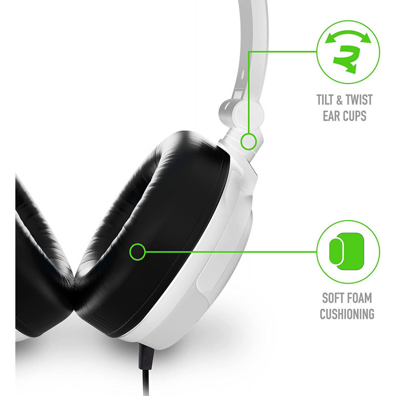 Stealth C6-50 Stereo Gaming Headset (Green / White)