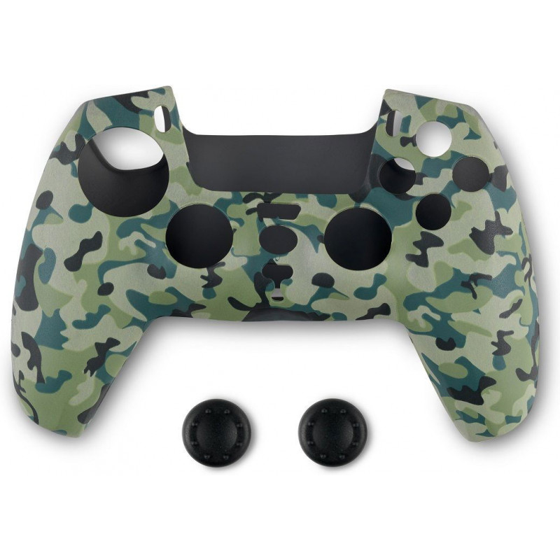 Silicon Skin Covers for PlayStation 5 (Green Camo)