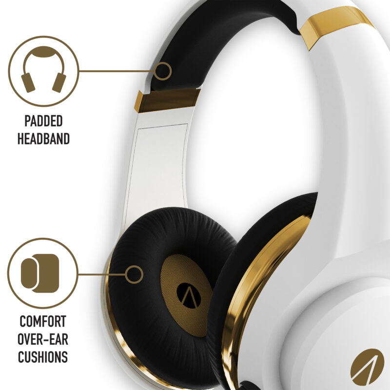 Stealth XP-Glass Stereo Gaming Headset (Gold / White)