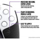 KontrolFreek Performance Grips for PS5 (Nightfall Black)