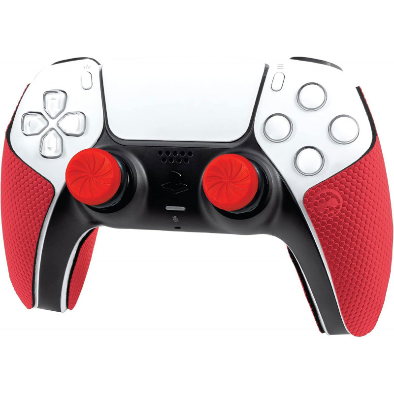 KontrolFreek Inferno Performance Grips for PS5 (Red)