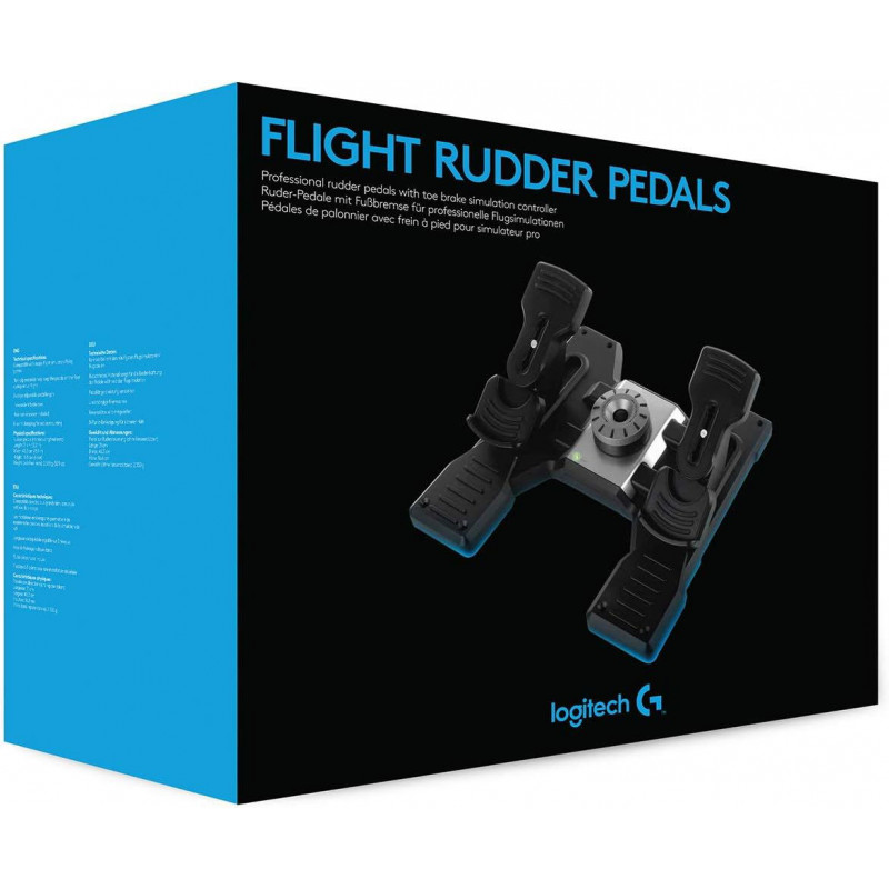 Logitech G Pro Flight Rudder Pedals for PC