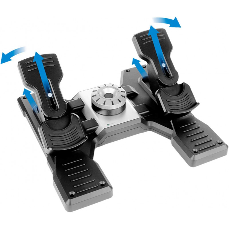 Logitech G Pro Flight Rudder Pedals for PC