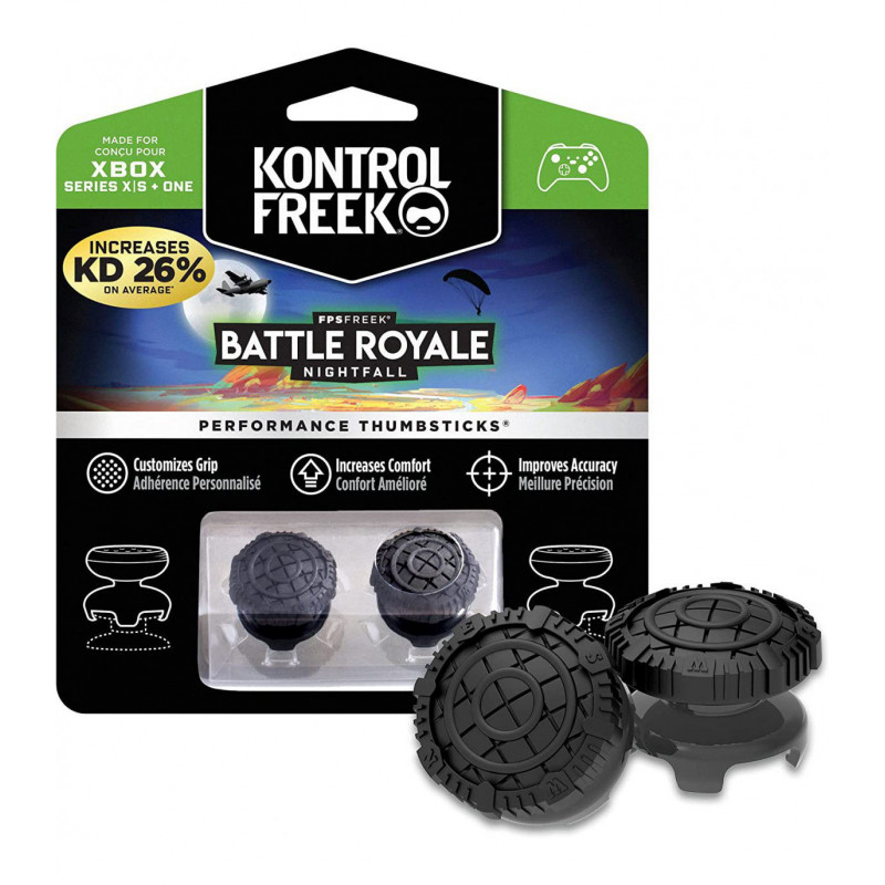 KontrolFreek Performance Grips for Xbox One / Xbox Series X|S (Nightfall Black)