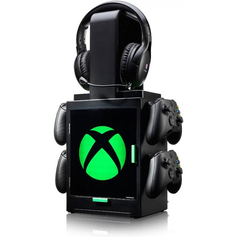 Numskull Official Xbox Gaming Locker for Xbox Series X|S (LED Version)