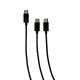 Steelplay Dual Play & Charge Cable for PlayStation 5 (Black)