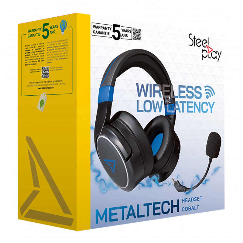 Wireless Low Latency Headset MetalTech (Cobalt)