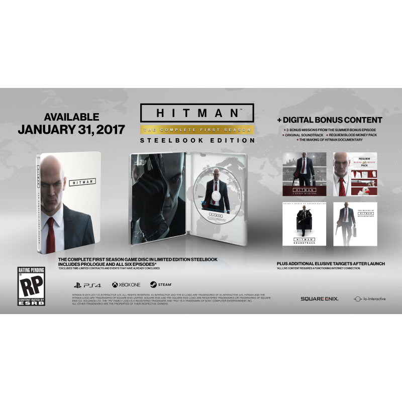 Hitman: The Complete First Season [SteelBook Edition]