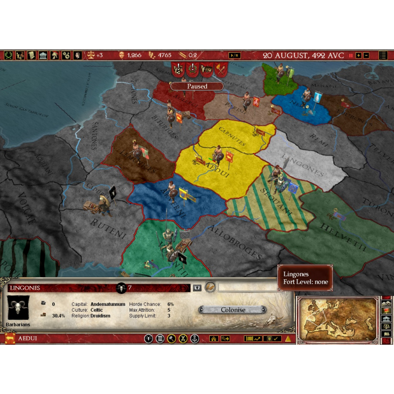 Europa Universalis: Rome Gold