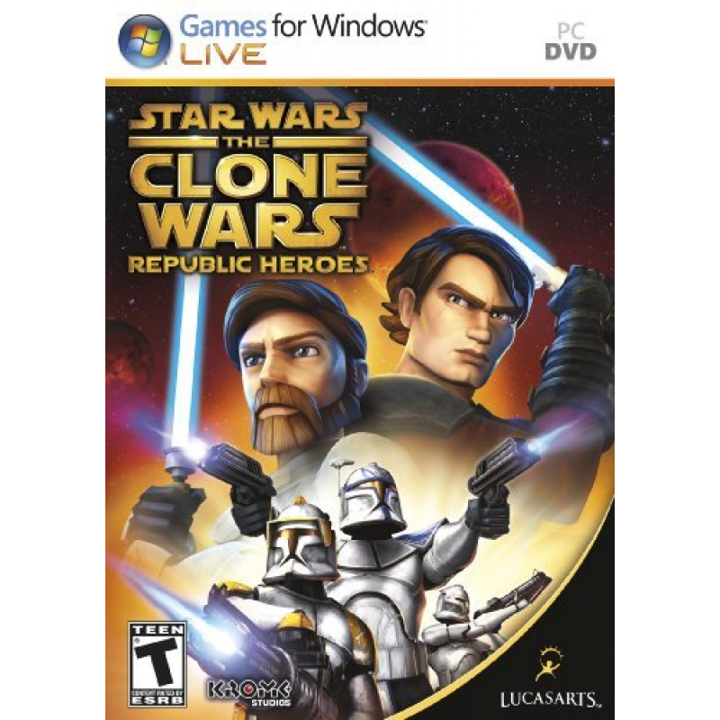 Star Wars the Clone Wars: Republic Heroes (DVD-ROM)