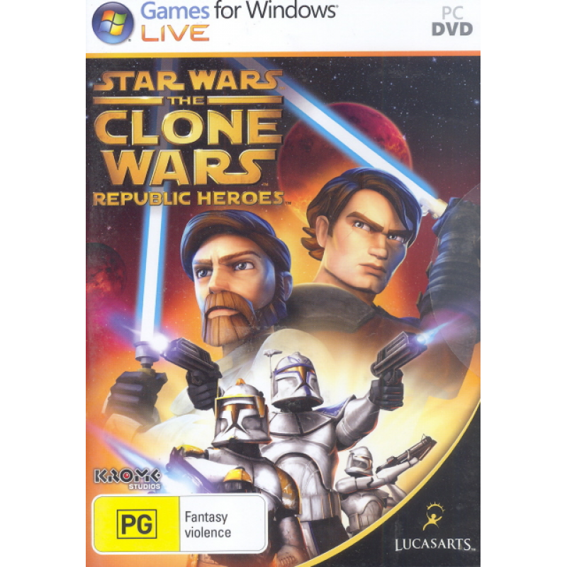 Star Wars the Clone Wars: Republic Heroes (DVD-ROM)