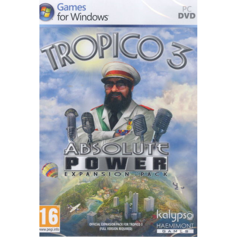 Tropico 3: Absolute Power Expansion Pack (DVD-ROM)