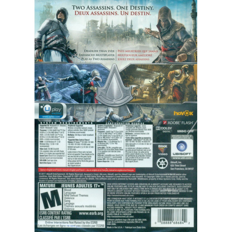 Assassin's Creed: Revelations (DVD-ROM)