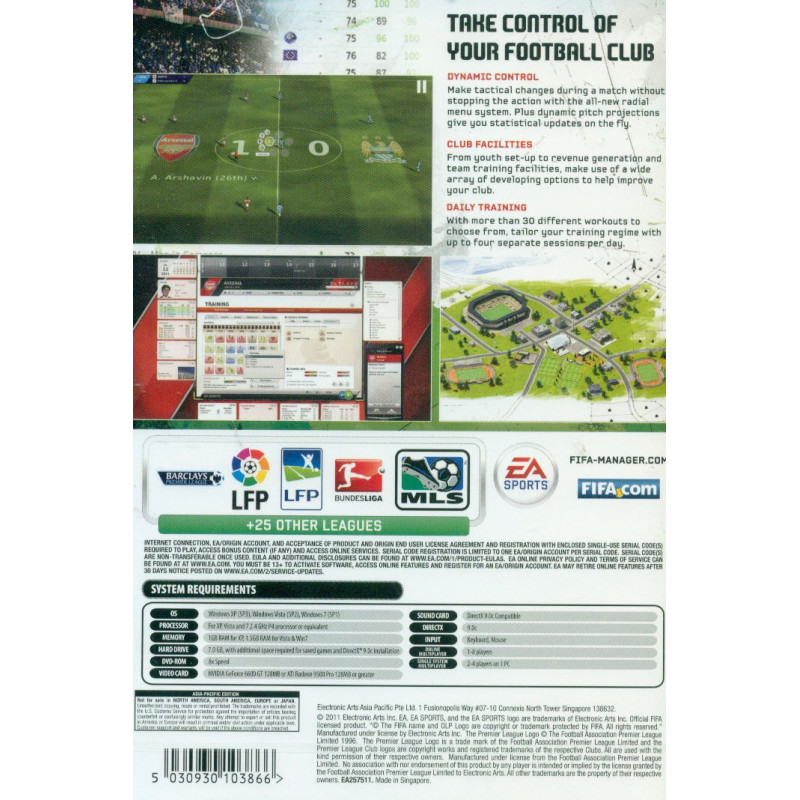 FIFA Manager 12 (DVD-ROM)