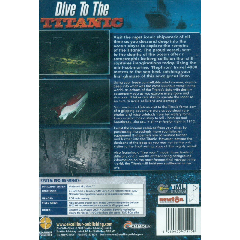 Dive to the Titanic (DVD-ROM)